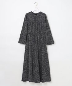 ANY SIS L 【洗える】フラワープリントワンピース × ニットベスト セット