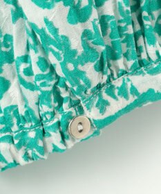 自由区 S ダマスクプリントエンブロイダリー ワンピース