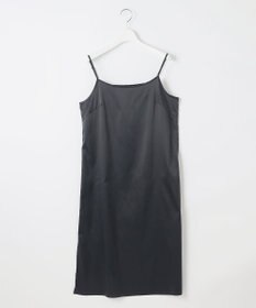 自由区 L 【17号サイズまで展開・カタログ掲載・UVカット・洗える】ウーステッドライク ワンピース