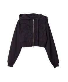 WEGO バタフライWジップショートパーカー