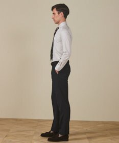 GOTAIRIKU 【ストレッチ/洗える】Albini ジャージ シャツ_ カッタウェイカラー