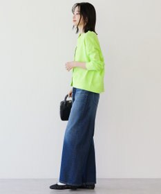 AMERICAN HOLIC ネオンカラーピグメント裏毛カーディガン