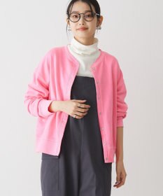 AMERICAN HOLIC ネオンカラーピグメント裏毛カーディガン