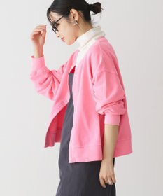 AMERICAN HOLIC ネオンカラーピグメント裏毛カーディガン