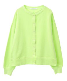 AMERICAN HOLIC ネオンカラーピグメント裏毛カーディガン