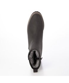 MODE ET JACOMO <carino>【レイン・スノー対応】ウエッジヒールショートブーツ