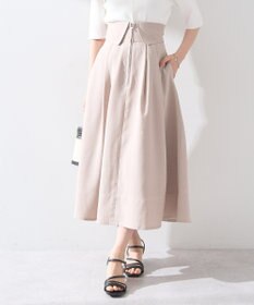 earth music&ecology フォールドオーバーウエストスカート