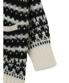 AMERICAN HOLIC フェアアイル柄ニットカーディガン