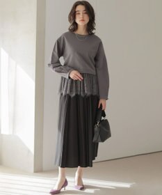 組曲 【レングス調整可能】バウンディングシャーティングスカート