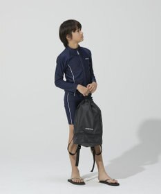 BEAMS SCHOOL 手提げバッグにもなる 2重底ナップサック