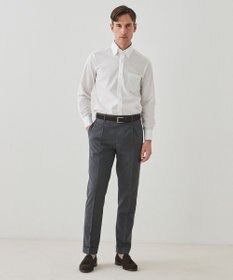 GOTAIRIKU 春夏向け【形態安定】SUMMERPREMIUMPLEATS_ボタンダウンカラー 長袖ドレスシャツ(25年春夏モデル)