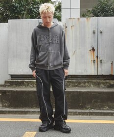 WEGO 【ユニセックス着用ITEM/ウエストゴム】イージーパイピングカーゴパンツ