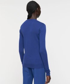 JOSEPH 【洗える】キャッシュエアー　ラウンドネックニット