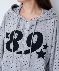 WEGO グラフィックZIPパーカー