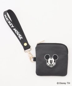 ANY 【ディズニー】ミッキーマウス／フェイクレザースクエアポーチ