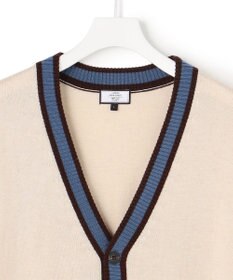 J.PRESS YORK STREET 【UNISEX】ハイゲージライン カーディガン