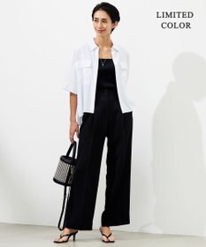 ICB 【新色追加・WEB限定カラーあり・洗える】ブロードステッチリブ タンクトップ