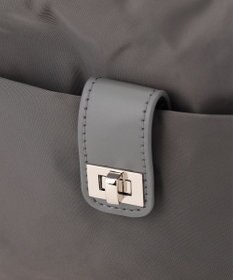 J.PRESS LADIES 【2way】ナイロンギャザー ショルダー バッグ