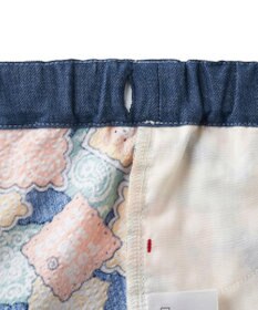 MIKI HOUSE HOT BISCUITS 【80-120cm】 バンダナ柄 6分丈ハーフパンツ