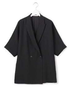 ICB 【先行予約】 FluidBackSatin ハーフスリーブジャケット