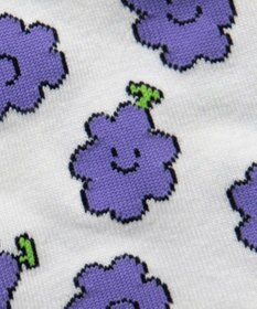 WEGO フルーツ総柄ショートソックス