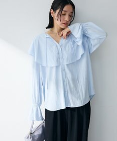 Green Parks ラッフルブラウス
