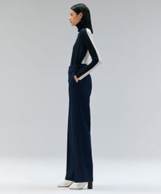 BEIGE， 【洗える・VERY NaVY12月号掲載】LA MONNAIE / バイカラーウールタートルニット