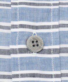 JOSEPH ABBOUD MOUNTAIN 【SPACE】OGビッグボーダー シャツ