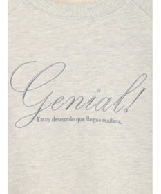 earth music&ecology 裏毛ロゴチュニック