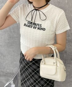 WEGO クリンクルプリントトップス