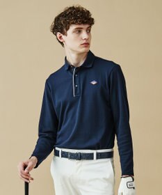 23区GOLF 長く愛せる定番人気！【MEN】【日本製】ハニカムカノコ 長袖ポロシャツ