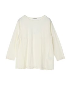 Green Parks バックギャザー布帛切替プルオーバー