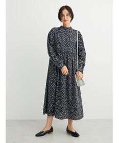 Green Parks ２ｗａｙ小花柄ギャザーシャツワンピース