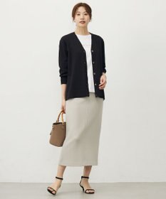 J.PRESS LADIES S ダンボールジャージー ナロー スカート