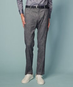 JOSEPH ABBOUD 【ウエストも伸びる！/清涼/軽量/ストレッチ】ハイパワードライストレッチ パンツ ネイビー系