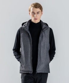 JOSEPH HOMME 【新素材】ライトラスターシャンブレー　ダウンベスト