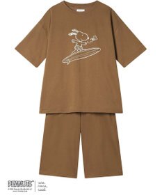 une nana cool 【綿混】やわらか天竺パジャマ PEANUTS × une nana cool