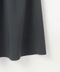 自由区 L 【17号サイズまで展開・カタログ掲載・UVカット・洗える】ウーステッドライク ワンピース