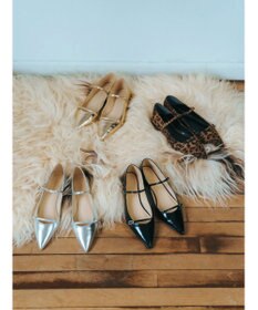 YECCA VECCA 2wayメリージェーンパンプス