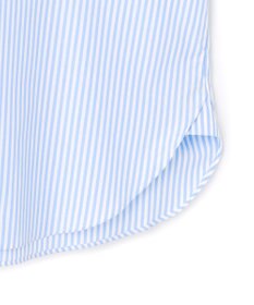 J.PRESS MEN 【AaronChang】【UNISEX】コットンタイプライター ストライプ シャツ / B.D. / Baggy-Fit