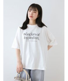 Green Parks シンプルフェミニンロゴチュニック