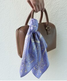 Marca ＜秋の新色＞【Marcaオリジナル】グース  小判 シルクツイル スカーフ
