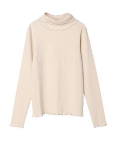 earth music&ecology ジャガードハイネックメローインナー