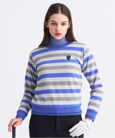 23区GOLF 【WOMEN】リバーシブルニット 防風裏地 2WAY