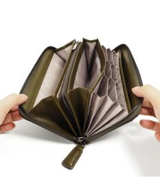 PELLE BORSA ハニカムラウンド長財布 Bark Goods バークグッズ 4832