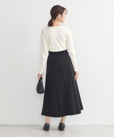 earth music&ecology マチプリーツスカート