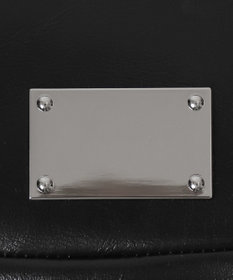 WEGO プレートデザインハトメバッグ