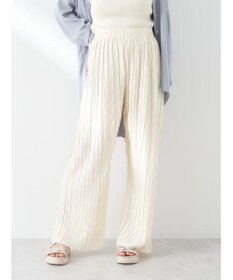 earth music&ecology リラックスセルフカットパンツ（Ｉｖｏｒｙ）