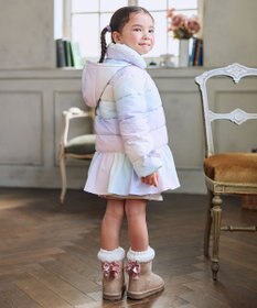 ANY KIDS リボンフェイクムートンブーツ