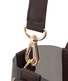 23区 【Oggi8月号掲載】クリア ミニ ショルダーバッグ